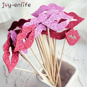 Реквизит для фотобудки JOY-ENLIFE 10 шт.