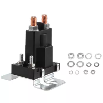 Реле 500A 12V черный 4-контактное