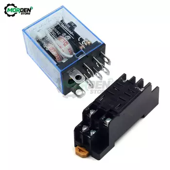 Реле Aideepen LY2NJ 220В 12В/24В 10А