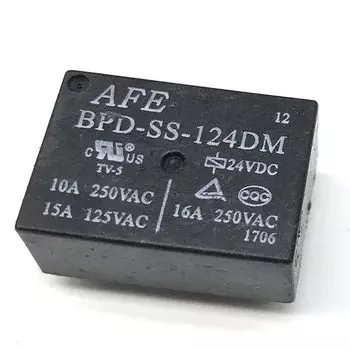 2 шт., реле на 24 В, стандартное реле на 24 В постоянного тока, 4 контакта