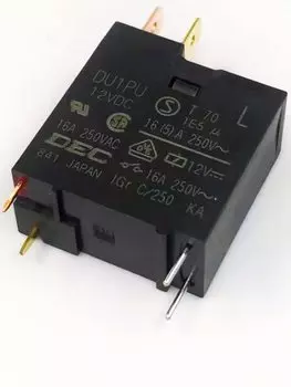 Реле DU1PU 12В 4 контакта 2 шт