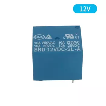 Реле ELEABC 3V 5V 6V 9V 12V 24V 48V 10A