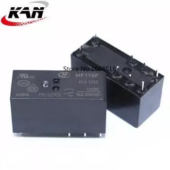 Реле HF115F-005-1ZS3, HF115F-012-1ZS3, HF115F-024-1ZS3, 10 шт.