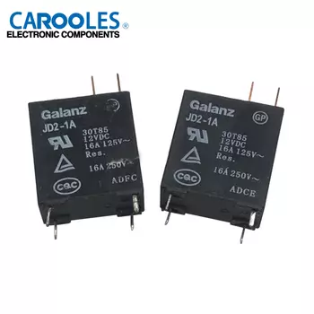 Реле JD2-1A 12 в 16 А 4 контакта, 1 шт./партия