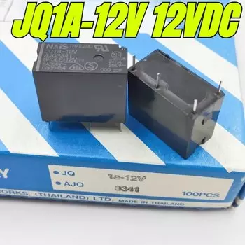 (Совершенно новый оригинал) 1 шт./лот 100% оригинальное реле: JQ1A-12V 12VDC 4 контакта 5A JQ1P-12V-F