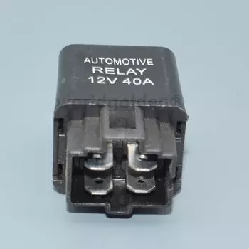 Реле кондиционирования воздуха worldgolden, 12 В, 40 А, 40 А, 4 контакта, пластиковое заднее автомобильное реле кондиционера, 12 В постоянного тока, нормально открытое реле