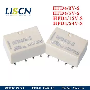 Реле LISCN HFD4/3V,5V,12V,24V 2шт