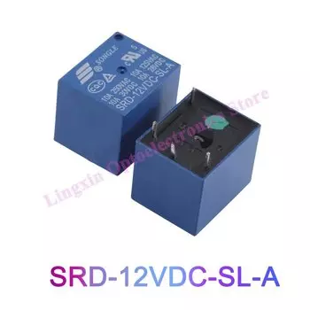 Реле мощности SRD 5в 12в 9в 18в 24в 48в 10А (5 шт.)