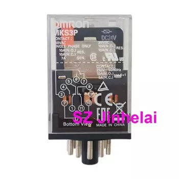 Реле Напряжения Omron MKS3P, 5 шт., подлинное оригинальное, купить реле напряжения (MK3P-I), 220 В переменного тока, 24 В постоянного тока, 110 В переменного тока, 24 В переменного тока, 12 В постоянного тока