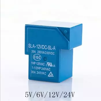 Реле питания SANDOMEY SLA-05VDC-SL-A, SLA-06VDC-SL-A, SLA-12VDC-SL-A, SLA-24VDC-SL-A