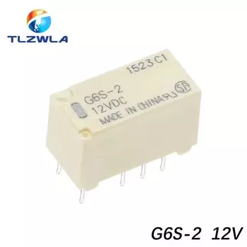 Реле сигнала TLZWLA G6S-2 5В 12В 24В