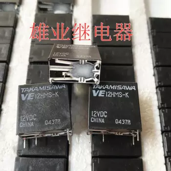 Реле Ve 12hms-k 12VDC 12hm 4-контактное 12VDC