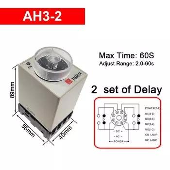 Реле времени AH3-2