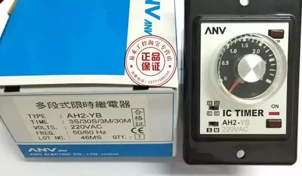 Реле времени ANV AH2-YB, В переменного тока