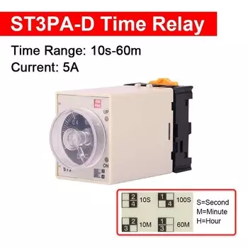 Реле времени CNMAWAY ST3P AC 220В/110В