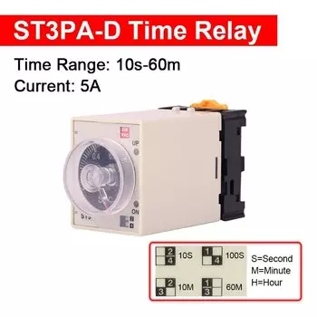 Реле времени CNMAWAY ST3PA-A/B/C/D/E/F/G