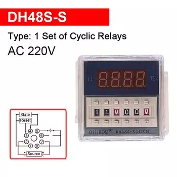 Реле времени DH48S