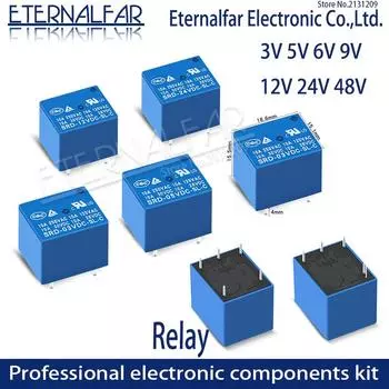 Реле времени ETERNALFAR SRD-05VDC-SL-C
