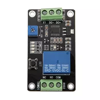 Реле задержки Aideepen TRM01 5В 12В 24В