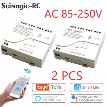 Реле Zigbee Scimagic-RC 4CH 433МГц