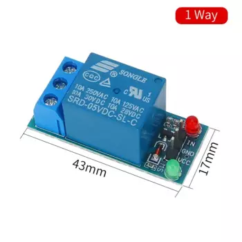 Релейный модуль ELECAPITAL 1 2 4 6 8 16-позиционный