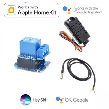 Релейный термостат Siri для Apple HomeKi Smart Home, wi-fi переключатель Google Assistant, дистанционная Автоматизация «сделай сам», таймер сухого контакта Wemos
