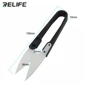 RELIFE RL-102 керамические ножницы для ремонта аккумуляторов