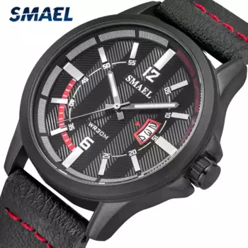 Relogio SMAEL лучший бренд класса люкс мужские модные водонепроницаемые спортивные кварцевые наручные часы мужские часы с датой армейские военные мужские часы
