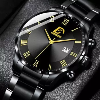 Reloj hombre модные мужские часы из нержавеющей стали роскошный календарь кварцевые наручные часы мужские деловые повседневные часы relogio masculino