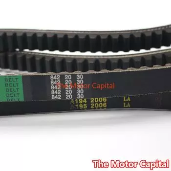 Ремень дальнего света GY6 842 20 30 для китайского скутера 152QMI 157QMJ 125cc 150cc, длинный фоторемень привода, 1 шт.