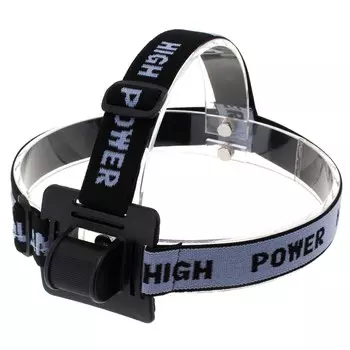 Ремень для фары SecurityIng черный эластичный