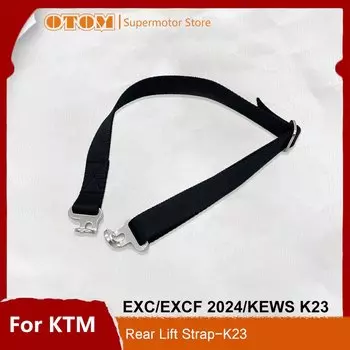 Ремень для заднего подъемника мотоцикла OTOM, спасательный ремень, Натяжной ремень для KTM EXC EXCF SXF XCF 2023-2024 KEWS K23, кроссовые велосипеды, эндуро