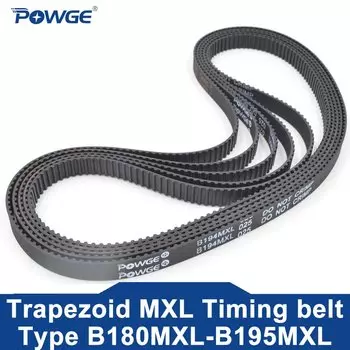 Ремень ГРМ POWGE MXL B184MXL до B235MXL Ширина ремня 5-15 мм B185 B186 B187 B188 B189 B190 B191 B192 B193 B194 B195 B196 B197 B198