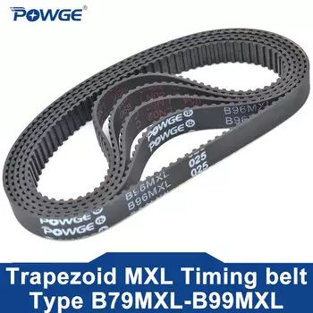 Ремень ГРМ POWGE, ширина 3-20 мм, 5 шт., MXL, B79, B80, B81, B82, B83, B84, B85, B86, B87, B88, B89, B90, B91, B92, B93, B94, B95, B96, B97, B98, B99