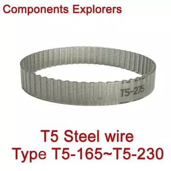 Зубчатый ремень T5 Components Explorers 5-100 мм