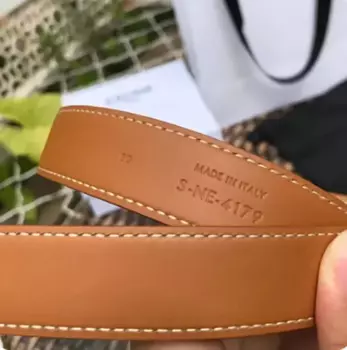 Ремень из натуральной кожи Женский, 2,5 см, 1,8 см