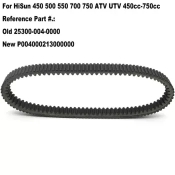 Приводной ремень ATV UTV, клиновой ремень сцепления для HiSun HS450 500 550 700 750 Forge Sector Tactic, векторные модели-заменяет OE 25300-004-0000