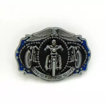 Ремень с гладкой пряжкой в стиле хип-хоп