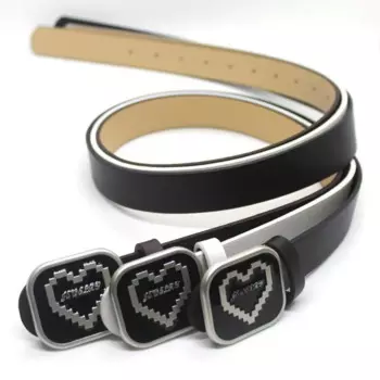 Ремень с пряжкой-пластиной в стиле панк для женщин