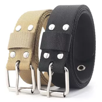 Ремень унисекс с пряжкой с язычком, 3,2 см