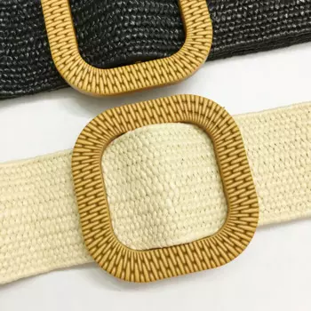 Ремень женский, эластичный, с пряжкой, для праздника