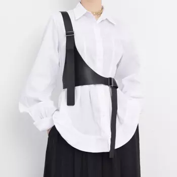 Ремень женский бондажный из искусственной кожи