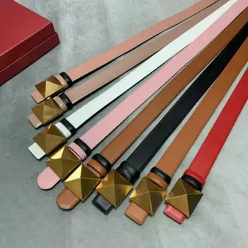 Ремень женский из воловьей кожи, 3,0 пар