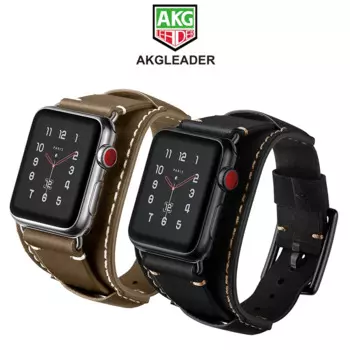 Ремешок AKGLEADER Leatcher для apple Watch, браслет для iwatch series ultra 8 7 6 5 45 мм, 49 мм 44 мм 40 мм 42 мм