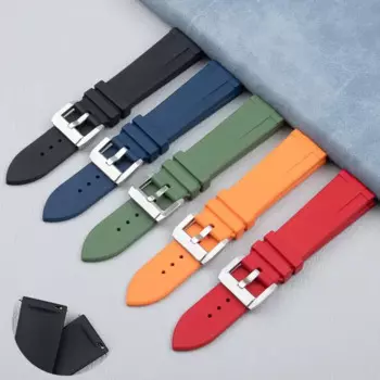 Ремешок BEFIA 5008B резиновый для наручных часов Fifty Pain, ремешок для пятидесяти модных часов Ocean, водонепроницаемый ремешок 20 мм 22 мм