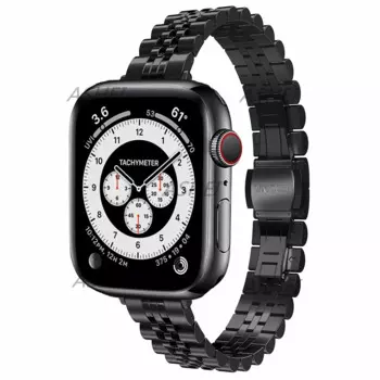 Ремешок для apple watch 6 se 40 мм 44 мм, роскошный тонкий браслет из нержавеющей стали для iwatch 5 4 3 38 мм 42 мм, тонкий браслет на запястье
