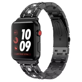 Ремешок для Apple Watch Band 38 мм 40 мм, металлический браслет для iwatch Watch Series 5 4 3 2 1, аксессуары