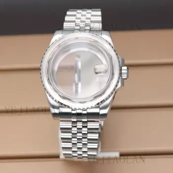 Ремешок для часов, 40 мм, с сапфировым стеклом для Seiko Nh34 Nh35 Nh36 Nh38 Miyota 8215 ETA 2824, циферблат 28,5 мм