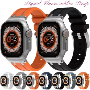 Ремешок для часов Apple Watch Ultra/2/10/9/8/7, модифицированный комплект для часов iWatch Series 6/5/4/SE 44 мм, ремешок с жидкостью, 45 мм