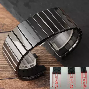 Ремешок для часов ceramica, браслет с застежкой-бабочкой для серии Rado Ceramica, для мужских часов CERAMICA R21347222 R21540742 19/24/27/35 мм